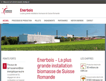 Tablet Screenshot of enerbois.ch